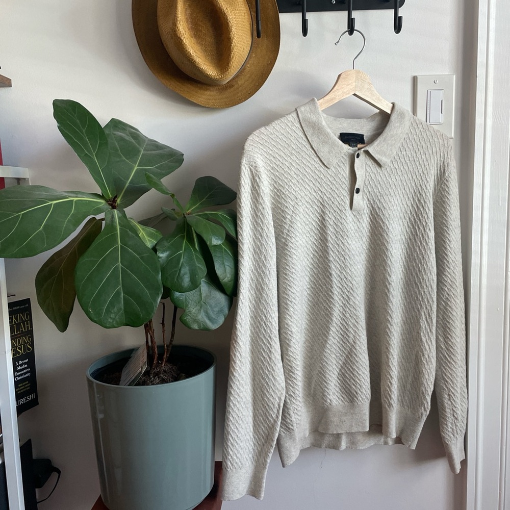 Men's Cream Sweater